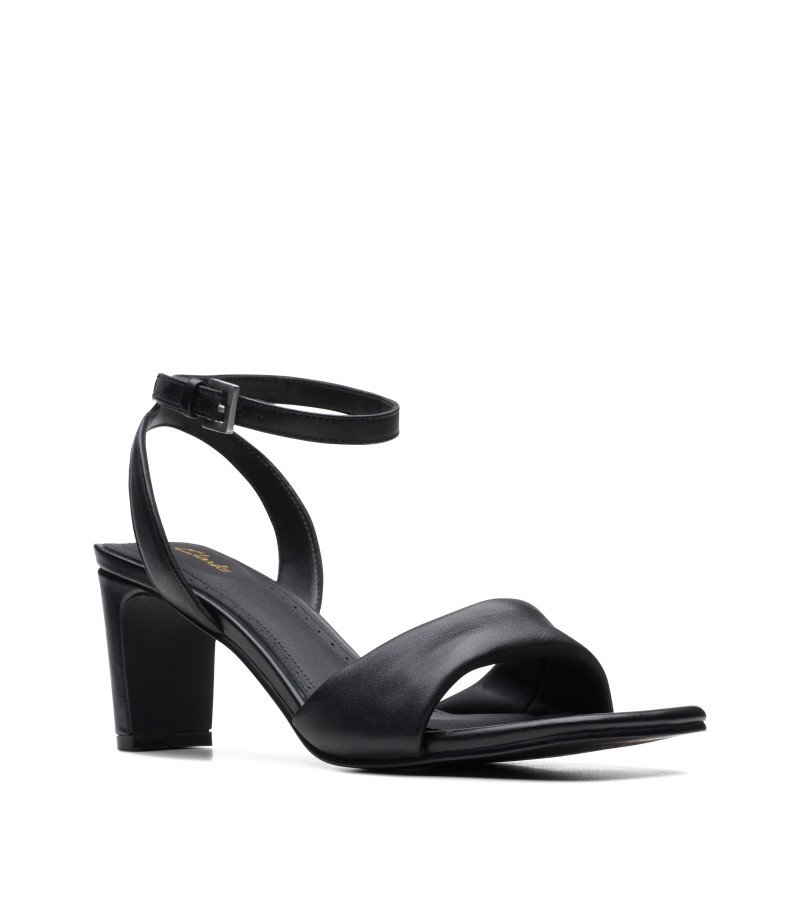 Clarks - Seren65 Strap Black Leather